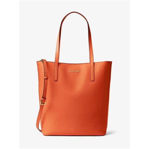 michael michael kors emry large leather tote|Michael Kors large leather tote.